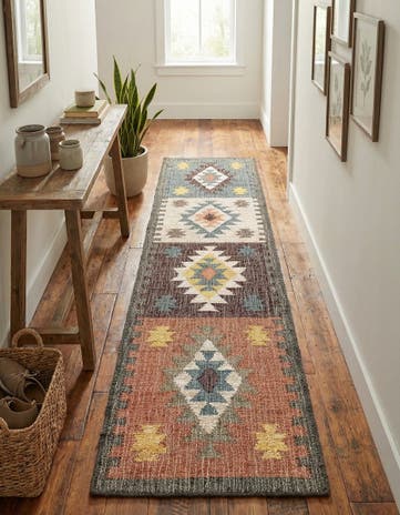 2' x 8' Hand Woven Kala Handwoven Jute Runner Rug