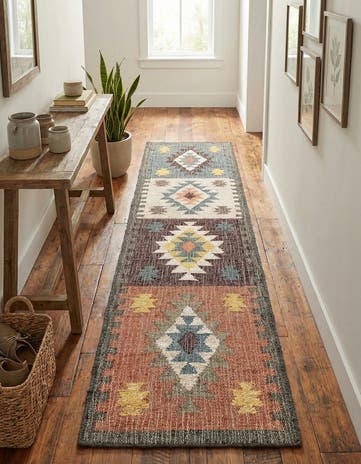 2' x 8' Hand Woven Kala Handwoven Jute Runner Rug