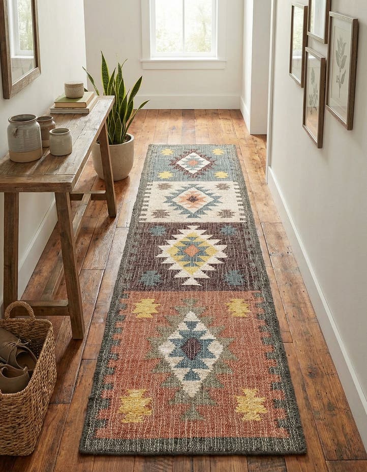 2' x 8' Hand Woven Kala Handwoven Jute Run...