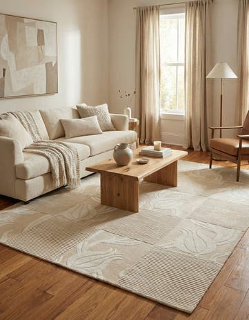 5' 9 x 7' 10 Hand Knotted Darya Wool Rug