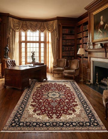 6' 8 x 10' 4 Tabriz Rug