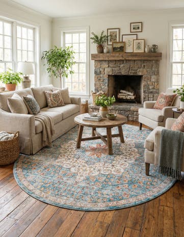 10' 2 x 10' 2 Newport Round Rug