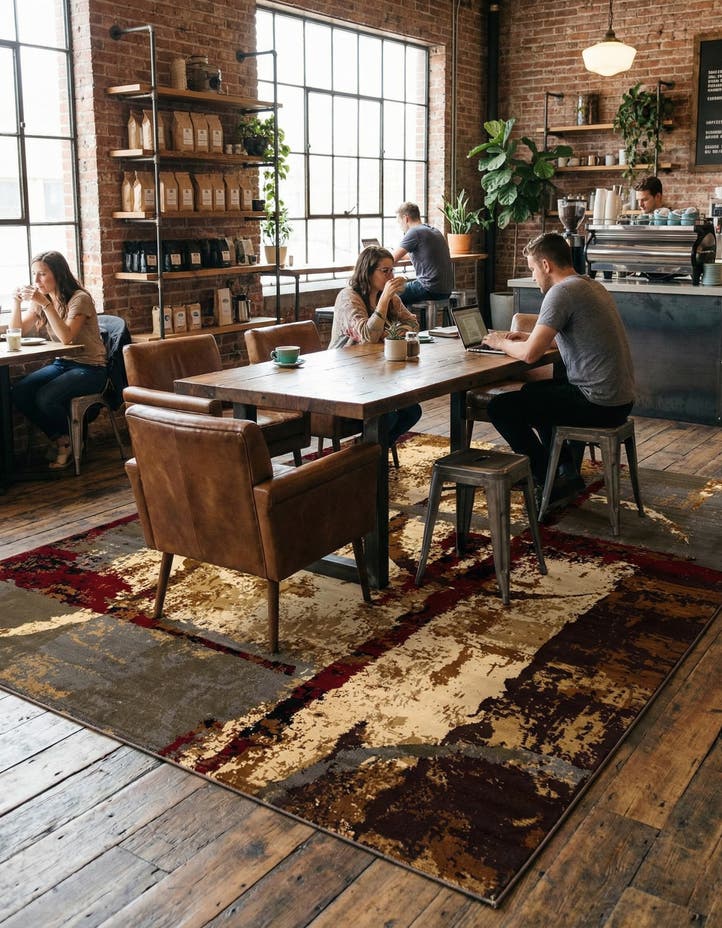 10' x 13' Cafe Rug