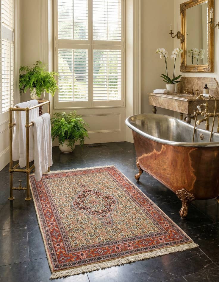 Detail image of  3' 1 x 4' 11 Mood Wool Rug