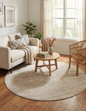 Jill Zarin 5' 3 x 5' 3 Uptown Madison Avenue Round Rug