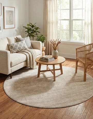 Jill Zarin 5' 3 x 5' 3 Uptown Madison Avenue Round Rug