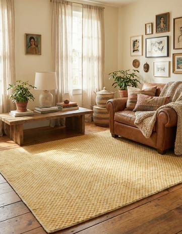 5' x 6' 8 Hand Knotted Kashkuli Gabbeh Wool Rug