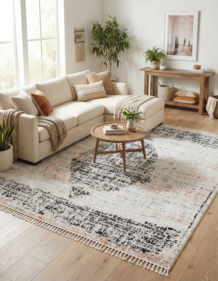 Detail image of 12' x 12' Aramis Square Rug