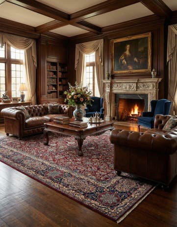 9' 7 x 12' 7 Kerman Rug