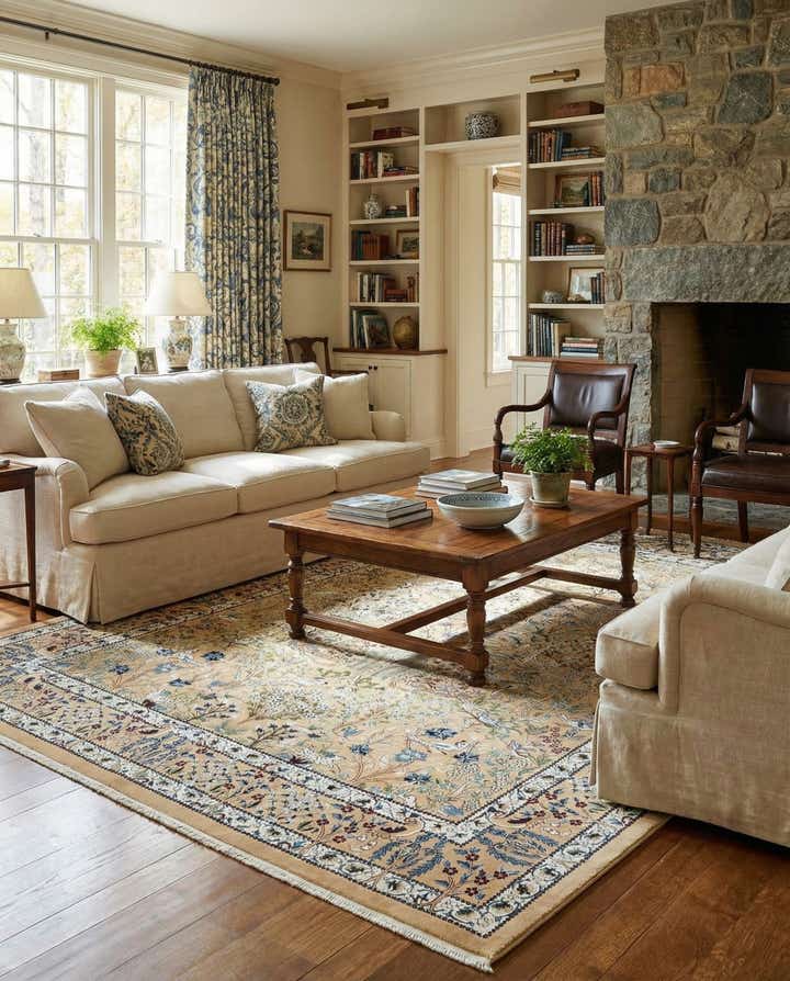 10' x 13' Nain Design Rug