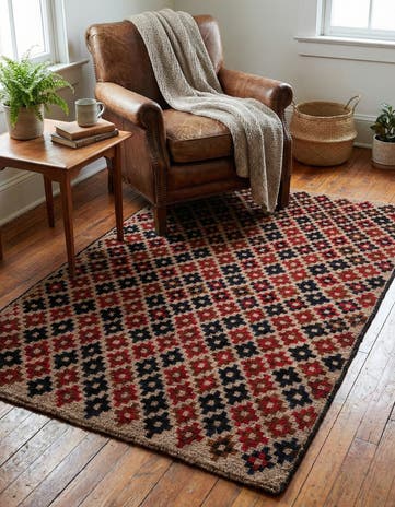 2' 10 x 4' 7 Hand Knotted Balouch Persian Wool Rug