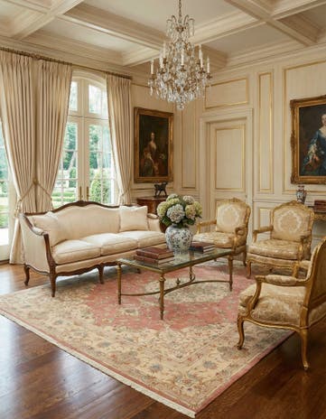 8' 1 x 11' 9 Hand Knotted Tabriz Persian Rug