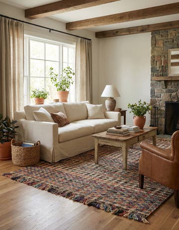 Hand Woven Chunky Jute Rug
