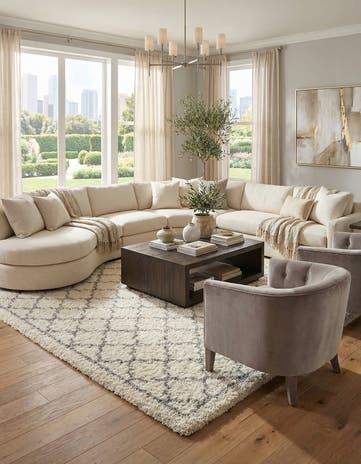 10' x 14' Infinity Shag Rug
