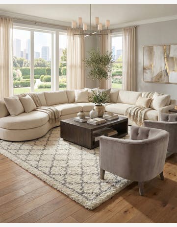 10' x 14' Infinity Shag Rug