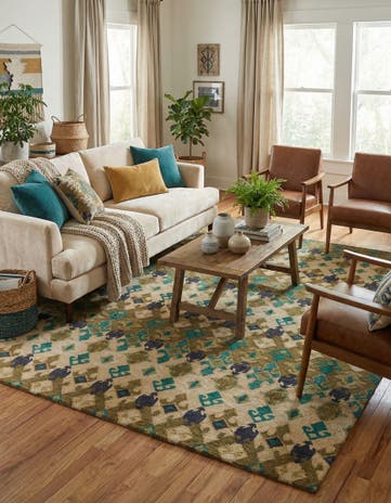 8' x 10' Luna Wool Rug