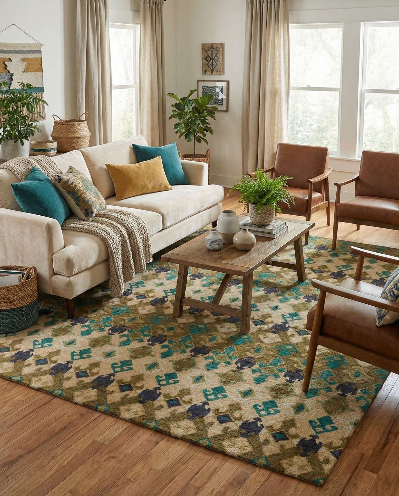 8' x 10' Luna Wool Rug