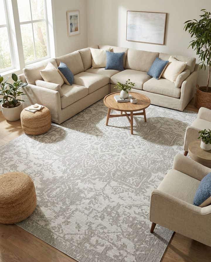 9' x 12' Easy-Clean Jill Zarin Dubai Indoor / Outdoor Rug