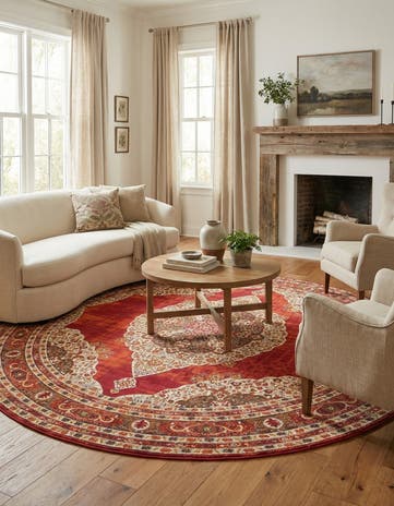8' x 8' Santiago Round Rug