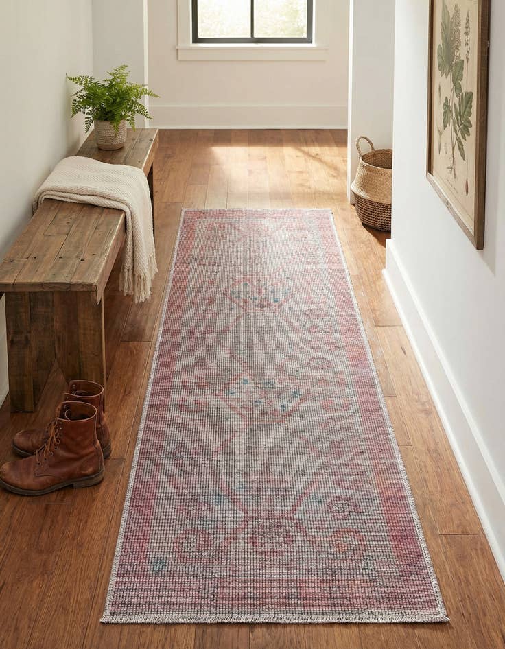 Detail image of 2' x 6'  Washable Sisu Runner Rug