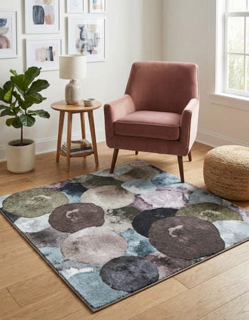 3' 3 x 3' 3 Medina Square Rug