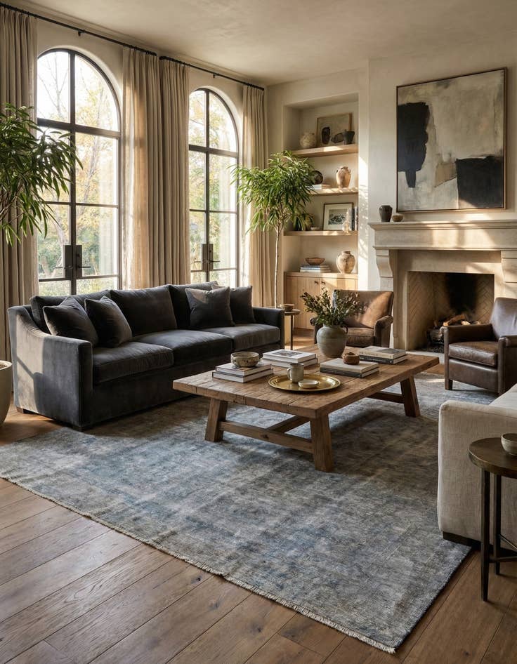 Detail image of 9' x 12' 3  Hand Knotted Ultra Vintage Persian Wool Rug