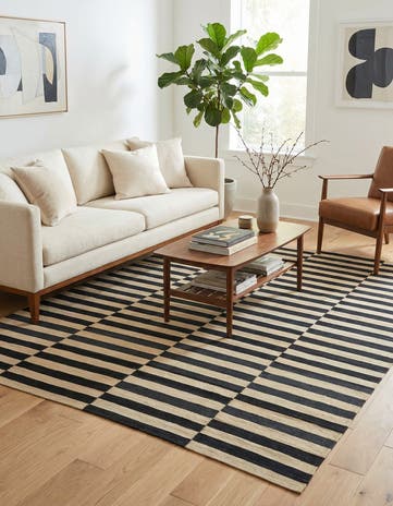 5' 9 x 7' 9 Hand Woven Kilim Modern Wool Rug