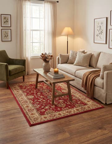 Burgundy Yasmin Rug