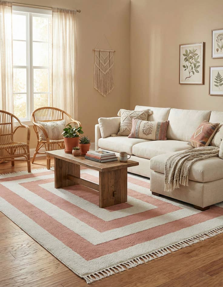 Detail image of  9' 6 x 14' 3 Boho Rug