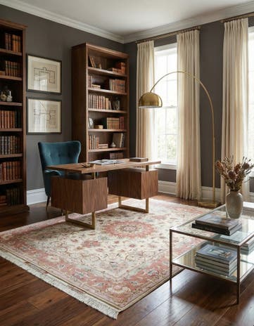 4' 10 x 6' 9 Tabriz Rug