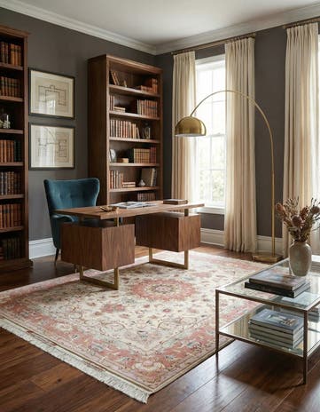 4' 10 x 6' 9 Tabriz Rug