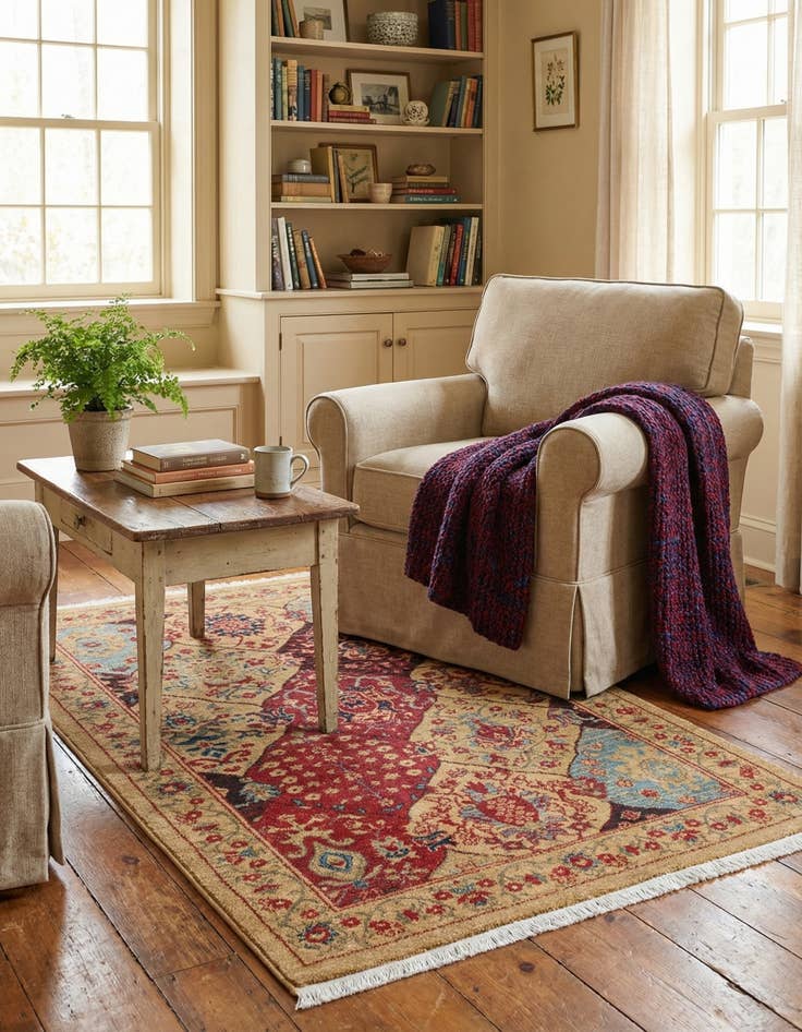 Detail image of 3' 3 x 5' 3 Kensington Rug