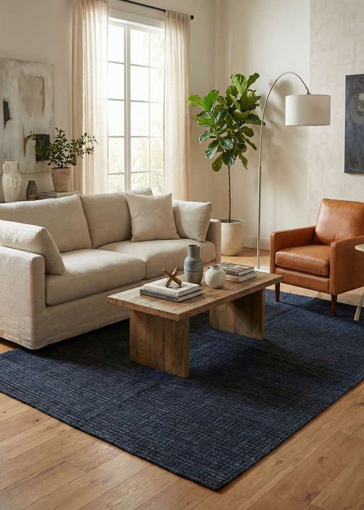 5' 5 x 8' Hand Knotted Darya Wool Rug