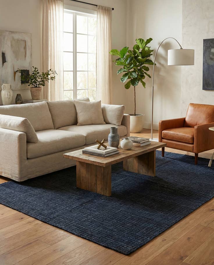 Detail image of 5' 5 x 8' Hand Knotted Darya Wool Rug