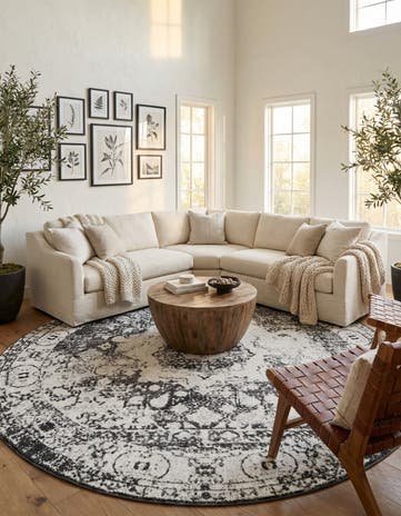 12' x 12' Veneto Round Rug
