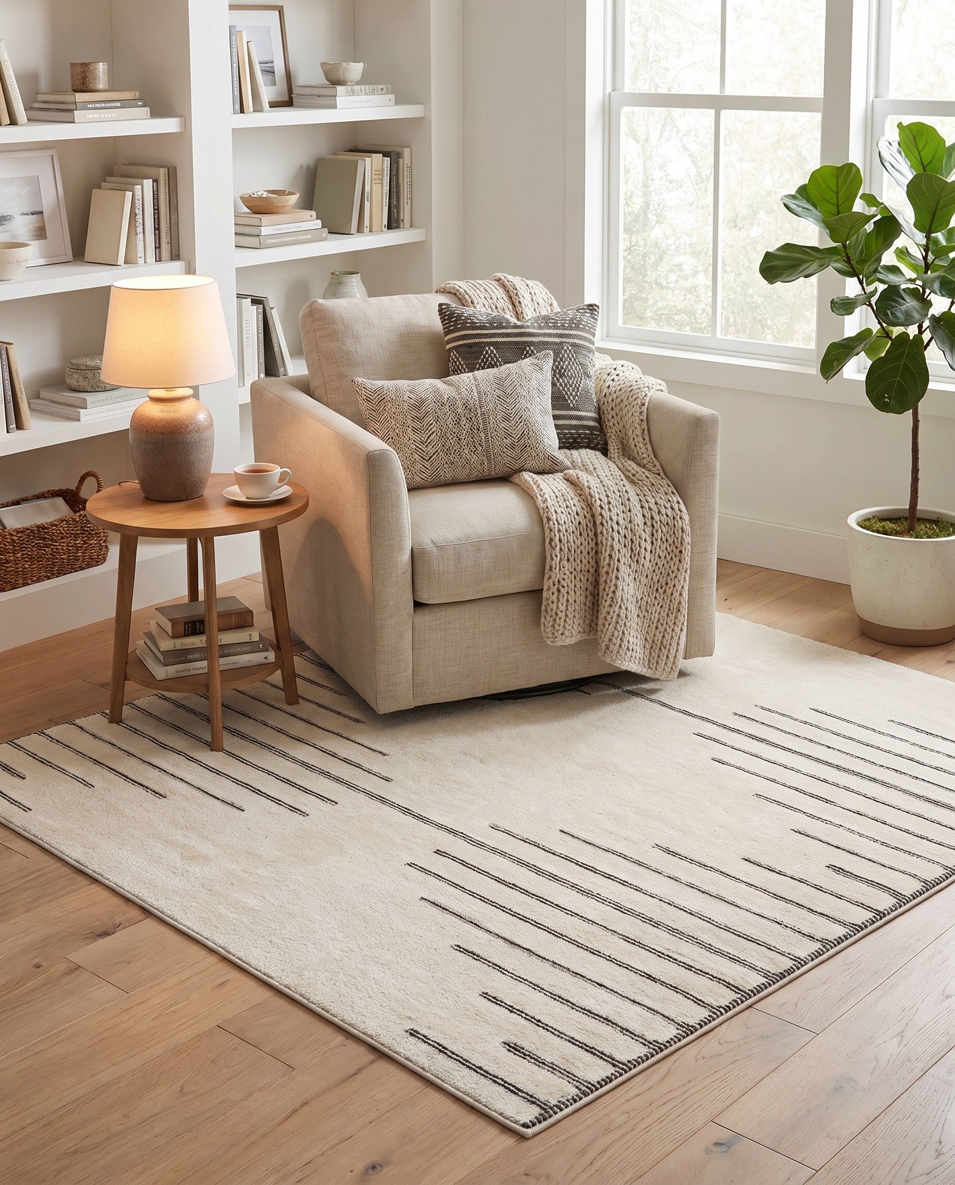 7' 10 x 7' 10 Prismatic Square Rug