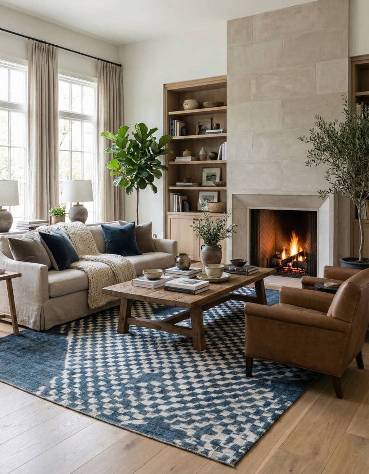 Detail image of 9' 6 x 12' 9  Hand Knotted Ultra Vintage Persian Wool Rug