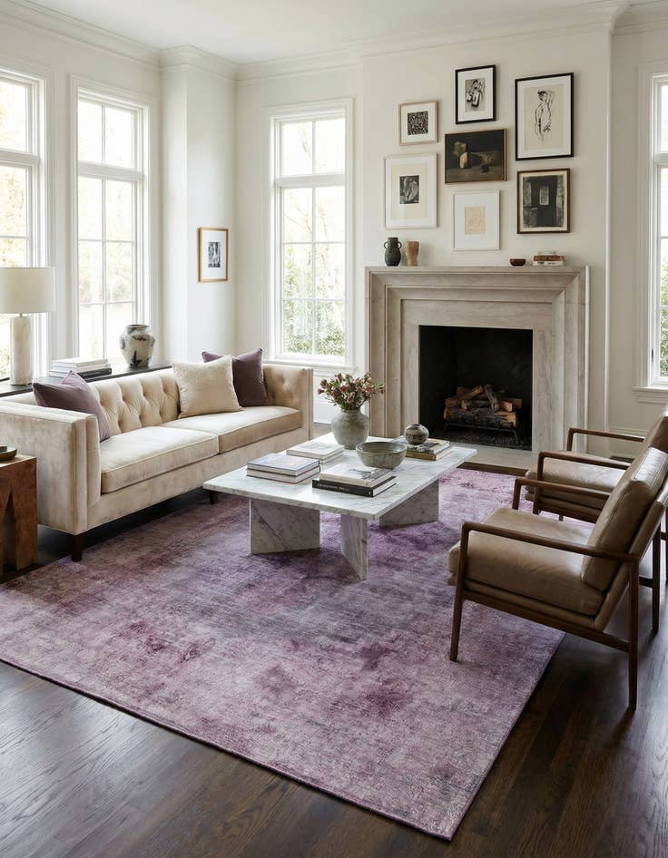 Detail image of 9' 9 x 13' 2  Hand Knotted Ultra Vintage Persian Wool Rug