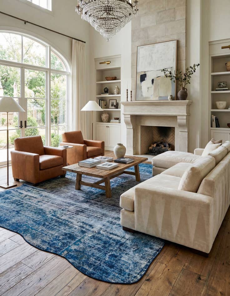 Detail image of  9' 8 x 13' 1  Hand Knotted Ultra Vintage Persian Wool Rug