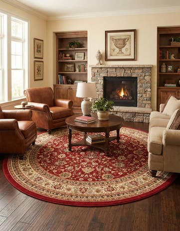 10' x 10' Yasmin Round Rug