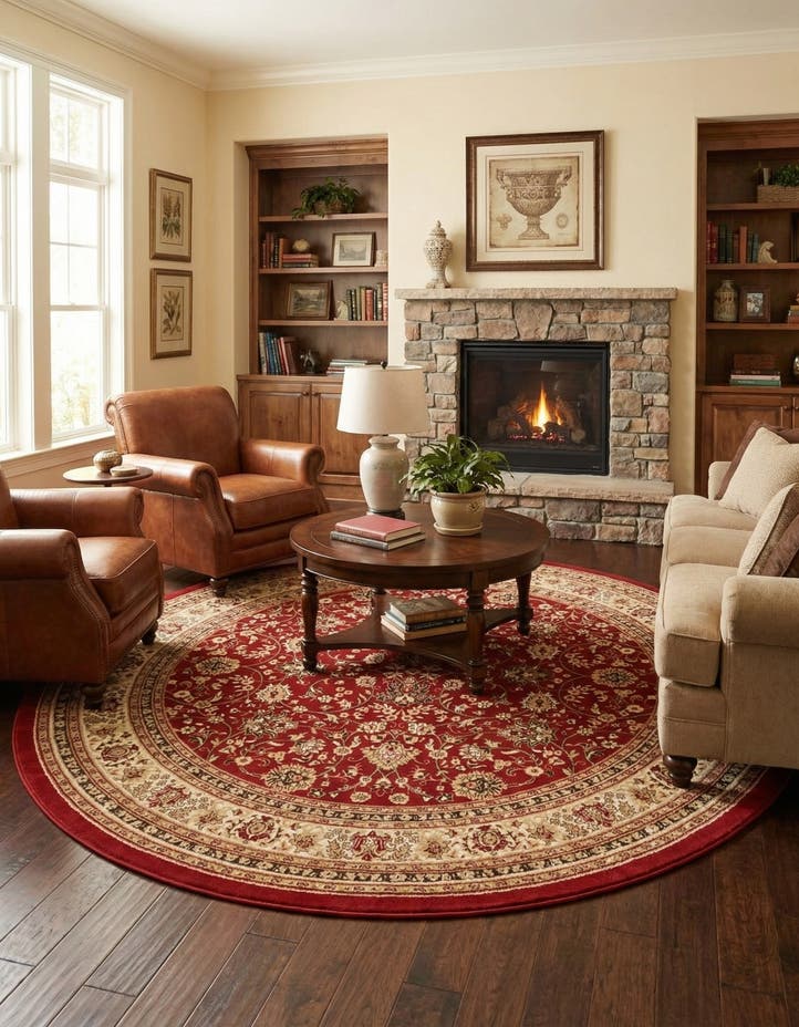 10' x 10' Yasmin Round Rug