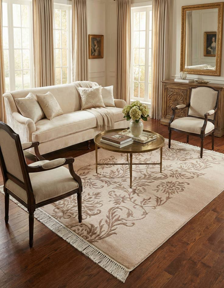 Detail image of  4' 11 x 6' 6 Darya Rug