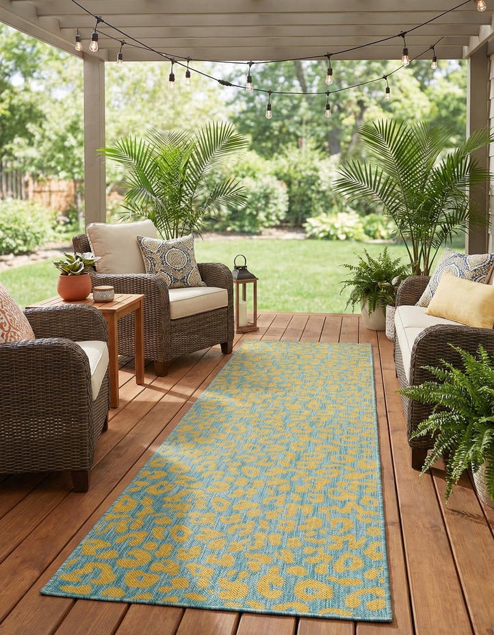 2' 7 x 10' Easy-Clean Safari Indoor / Outdoor...