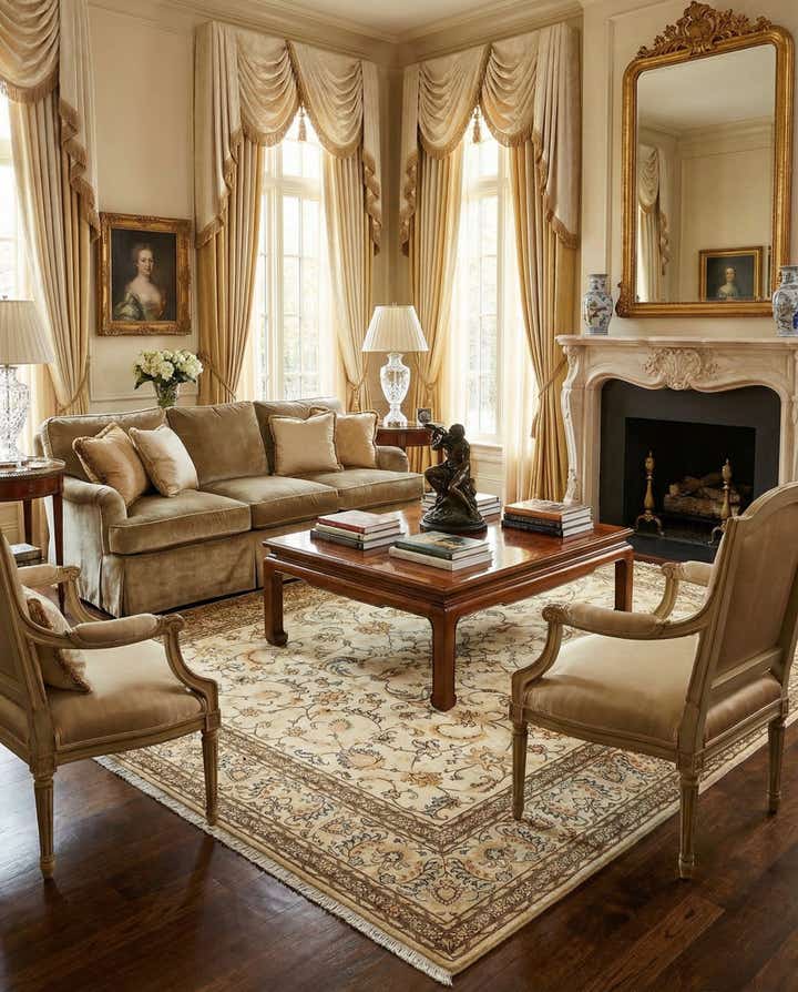 8' x 9' 11 Tabriz Rug