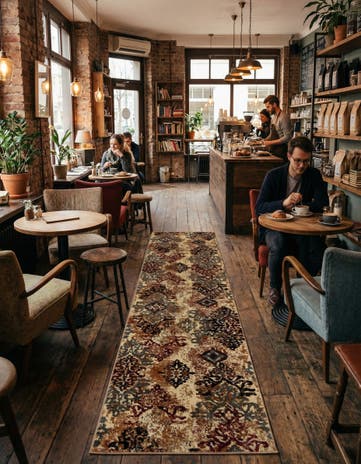 2' 7 x 10' Cafe Runner Rug