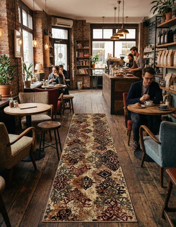 2' 7 x 10' Cafe Runner Rug