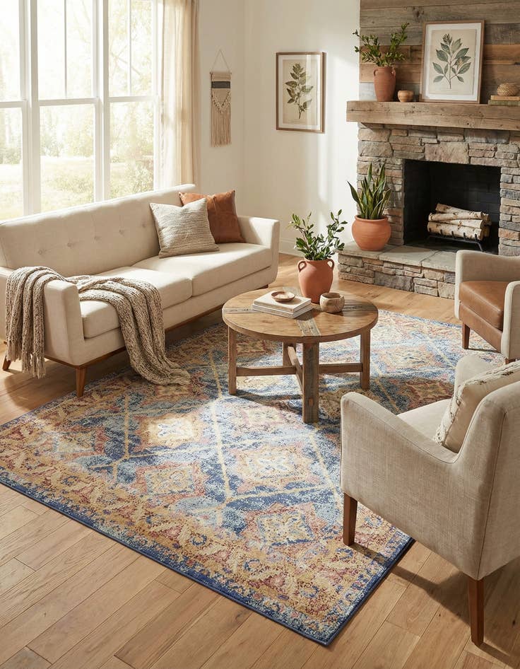 Detail image of 5' 2 x 7' 7 Arcadia Rug