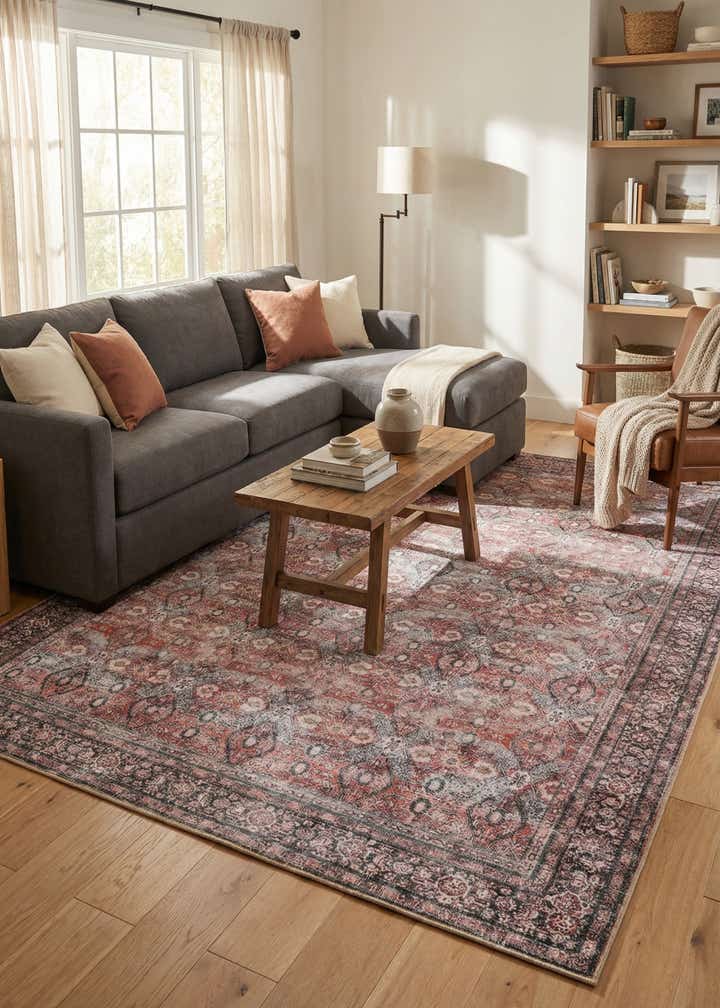 9' 5 x 13' 1 Washable Timeless Rug