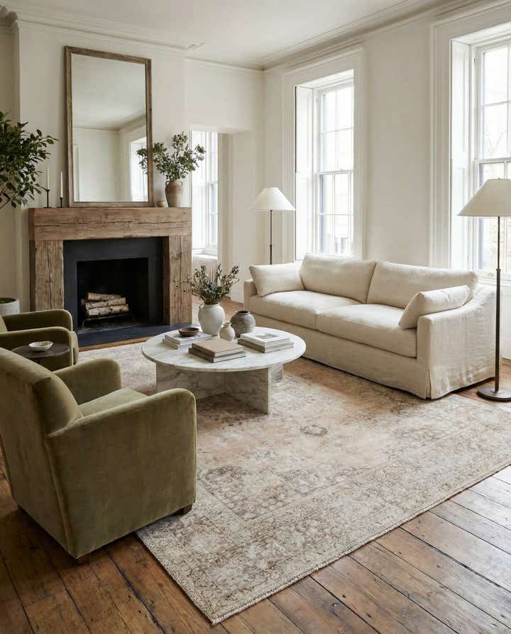 9' 9 x 12' 9 Hand Knotted Ultra Vintage Persian Wool Rug