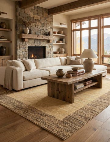 5' 7 x 7' 11 Juma Wool Rug